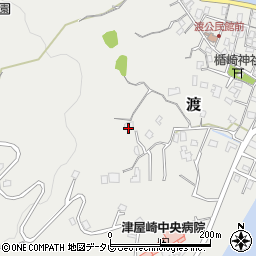 福岡県福津市渡1281-1周辺の地図