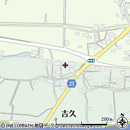 愛媛県東温市吉久209周辺の地図
