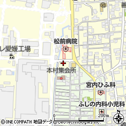 愛媛県伊予郡松前町筒井1597-11周辺の地図