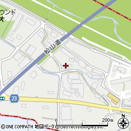 株式会社オフィスコーポレーション　松山営業所周辺の地図