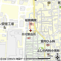愛媛県伊予郡松前町筒井1597-10周辺の地図