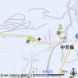 和歌山県田辺市中芳養2916周辺の地図