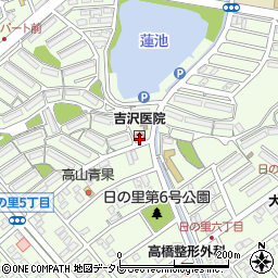吉沢医院周辺の地図