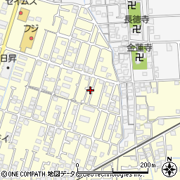 愛媛県伊予郡松前町筒井432-7周辺の地図