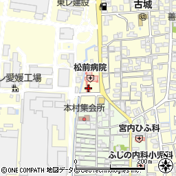 愛媛県伊予郡松前町筒井1597周辺の地図