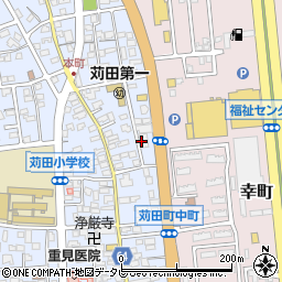 株式会社エコア　北九州東営業所周辺の地図