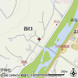 和歌山県日高郡みなべ町谷口805周辺の地図