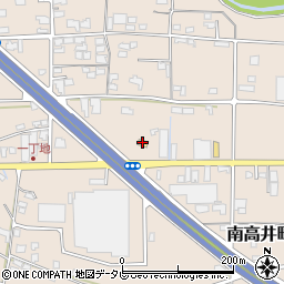 ファミリーマート南高井店周辺の地図