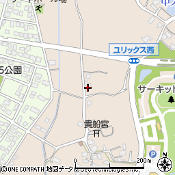 福岡県宗像市久原509-1周辺の地図