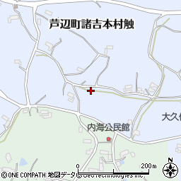 長崎県壱岐市芦辺町諸吉本村触周辺の地図