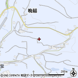和歌山県日高郡みなべ町晩稲812周辺の地図