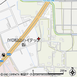 愛媛県伊予郡松前町永田461周辺の地図