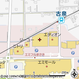 ＤＣＭ松前店周辺の地図