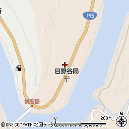 徳島県那賀郡那賀町大久保大西周辺の地図