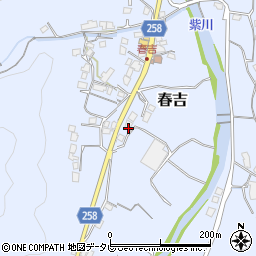 福岡県北九州市小倉南区春吉564周辺の地図