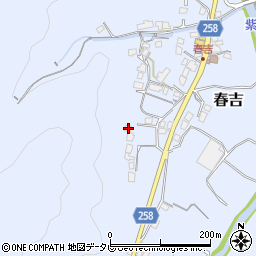 福岡県北九州市小倉南区春吉598周辺の地図