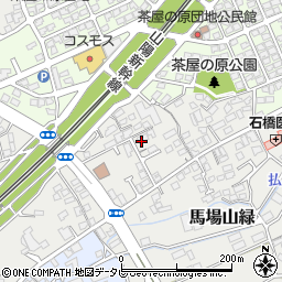 ランドコア馬場山緑周辺の地図