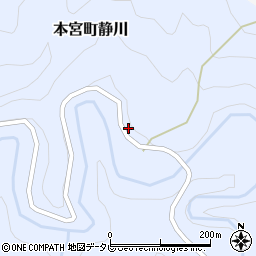 和歌山県田辺市本宮町静川875周辺の地図