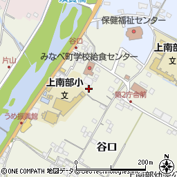 和歌山県日高郡みなべ町谷口576-1周辺の地図