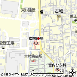 愛媛県伊予郡松前町筒井1593周辺の地図
