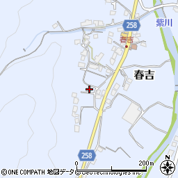 福岡県北九州市小倉南区春吉572周辺の地図