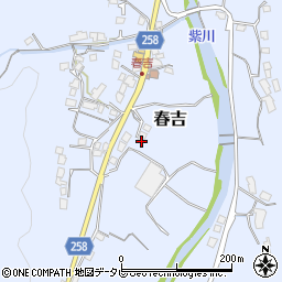福岡県北九州市小倉南区春吉514周辺の地図