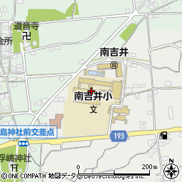 東温市立　南吉井保育所周辺の地図