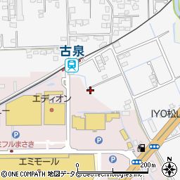 愛媛県伊予郡松前町西古泉250周辺の地図