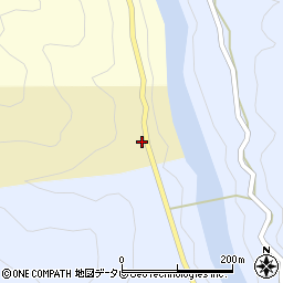 徳島県那賀郡那賀町小計田屋敷周辺の地図