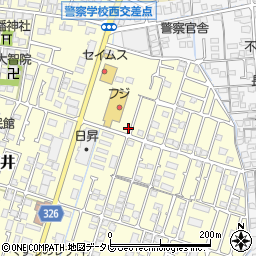 愛媛県伊予郡松前町筒井449-1周辺の地図