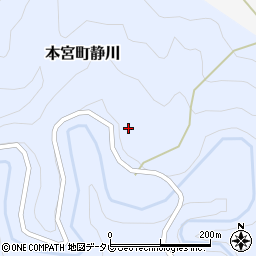 和歌山県田辺市本宮町静川874周辺の地図