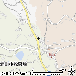 長崎県壱岐市郷ノ浦町小牧東触266周辺の地図