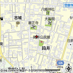 愛媛県伊予郡松前町筒井251周辺の地図