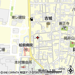 愛媛県伊予郡松前町筒井1055周辺の地図