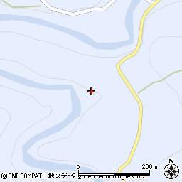 和歌山県田辺市本宮町静川539周辺の地図