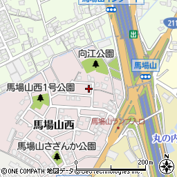福岡県北九州市八幡西区馬場山西17-1周辺の地図