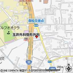 ＳＯＬＡＴＯセルフ森松ＳＳ周辺の地図
