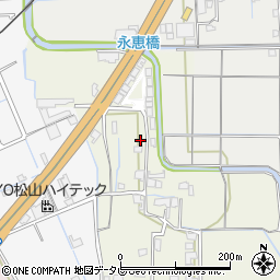 愛媛県伊予郡松前町永田496周辺の地図