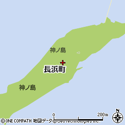 神ノ島周辺の地図