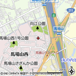 福岡県北九州市八幡西区馬場山西2-20周辺の地図