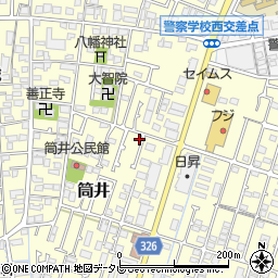 愛媛県伊予郡松前町筒井306-3周辺の地図
