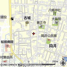 愛媛県伊予郡松前町筒井246-2周辺の地図