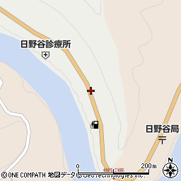 徳島県那賀町（那賀郡）朴野（大下）周辺の地図