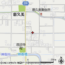 愛媛県伊予郡松前町恵久美384周辺の地図