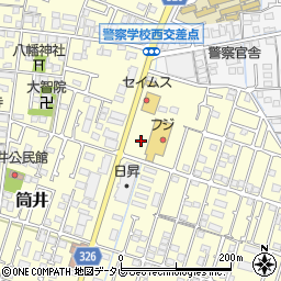 伊予銀行フジ松前店 ＡＴＭ周辺の地図