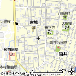 愛媛県伊予郡松前町筒井246-8周辺の地図