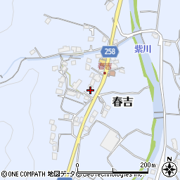 福岡県北九州市小倉南区春吉622周辺の地図