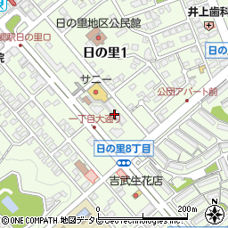 有限会社吉武生花店　ショッパーズ店周辺の地図