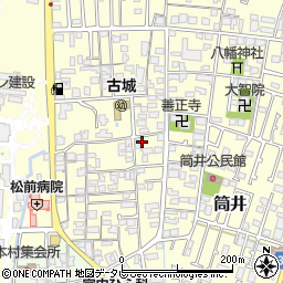 愛媛県伊予郡松前町筒井246-7周辺の地図
