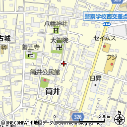 愛媛県伊予郡松前町筒井304-2周辺の地図